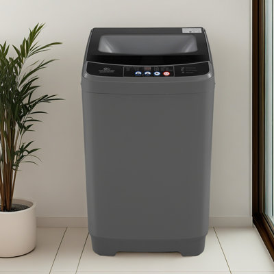 Portable Washing Machine, 17.8Lbs Capacity Full-Automatic Portable Washer, 2.4Cu.Ft Washer And Dryer Combo With Drain Pump, LED Display, 10 Programs & 8 Water Levels For Apartment Dorm RV
