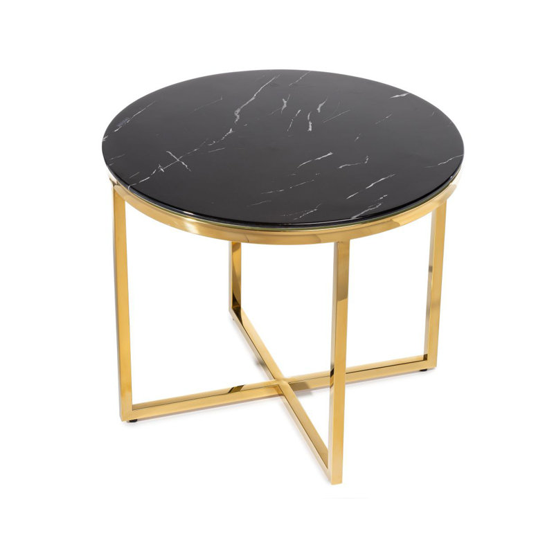 Ewers Cross Legs Coffee Table, 50cm H x 60cm W x 60cm D