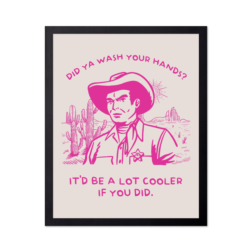 Avez-vous lavé vos mains?, Unframed, Poster, 08"H x 10"W