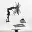 Bras de moniteur pneumatique simple pour support de bureau