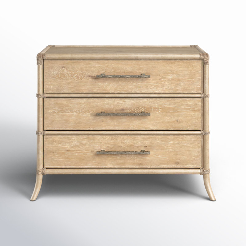 Commode en rotin Retreat, Dune