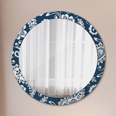 Huldar Glass Flat Wall Mirror