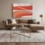 Minimalisme 89, art mural sur toile brune-791441455