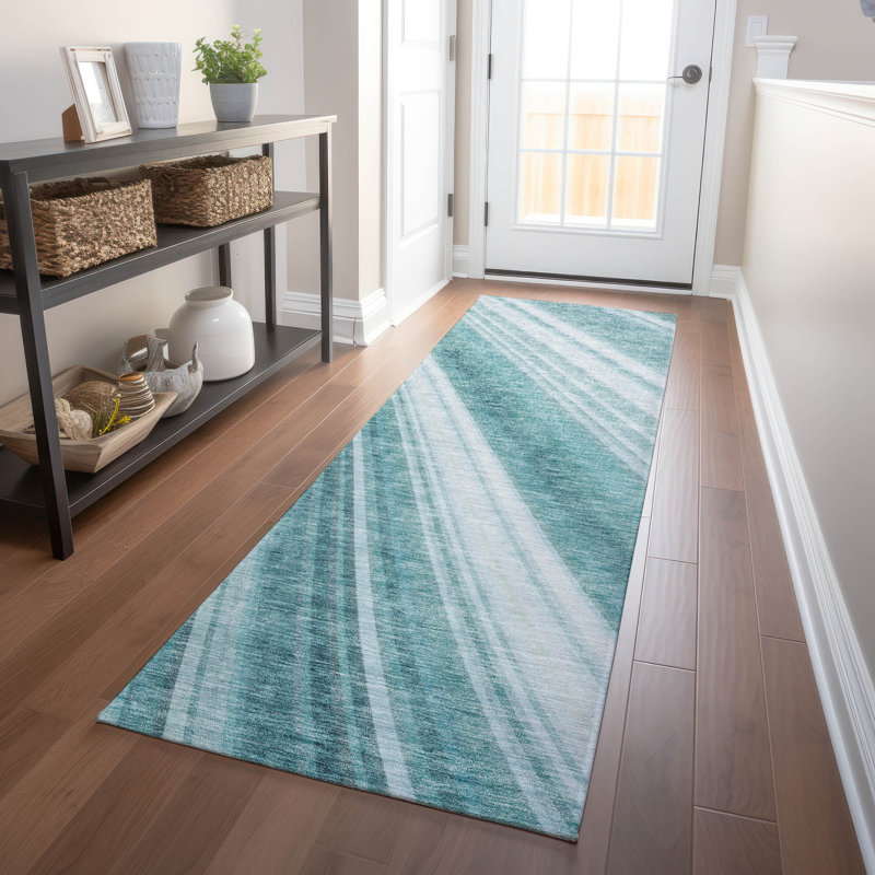 Tapis Chayden avec envers antidérapant, Tapis de couloir 2 pi 3 po x 7 pi 6 po
