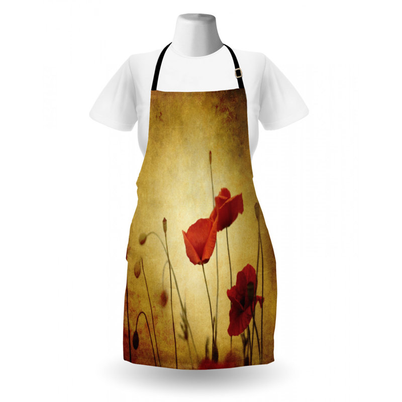Floral Bib Apron