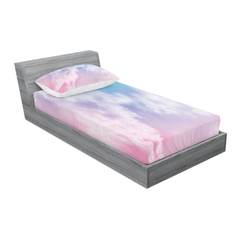 Microfiber Sheet Set, Twin XL Sheet Set with Fitted Sheet