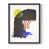 Black Single Picture Framed