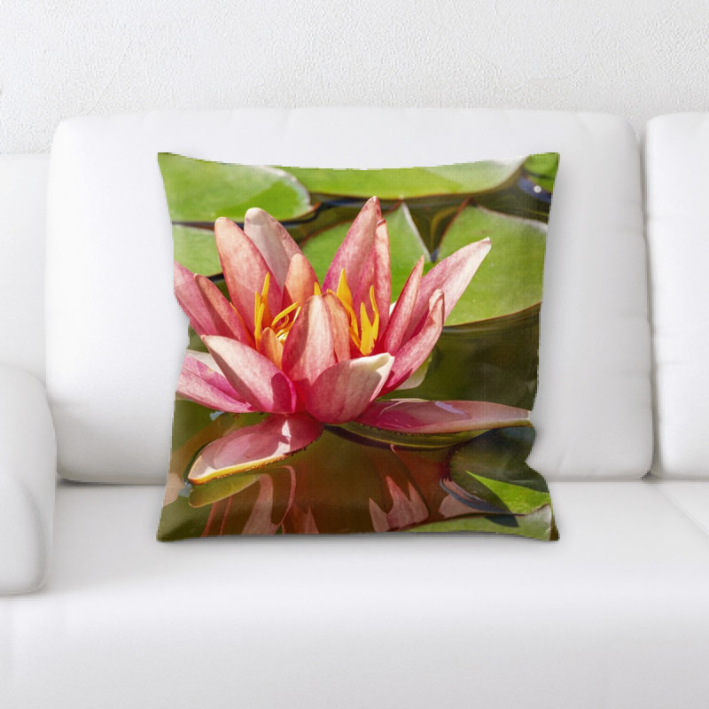 Coussin décoratif water lily