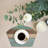 Placemats For Round Tables Set Of 5 Retro Rustic Wood Texture 4 Wedge Table Mats 1 Round Table Mats