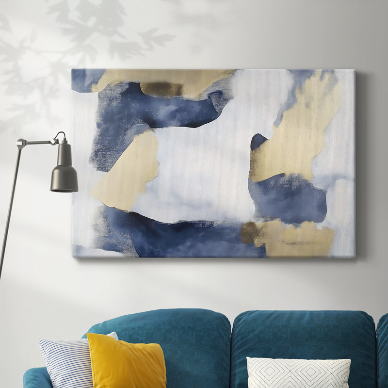 Série de paysages abstraits XLV, H 8 po x l 12 po