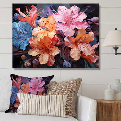 Burst Of Tropical Color Hibiscus III