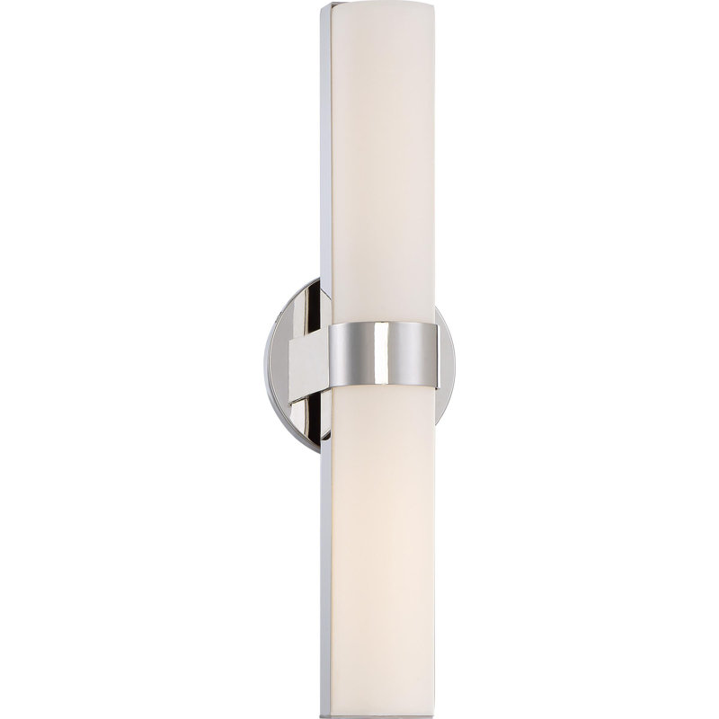 Lyke Dimmable LED Vanity Light, Polished Nickel