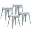 Chaise de patio empilable Yarbrough-1034875027