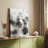 Marbling X -Custom Wrapped Gallery Cavas-888829490