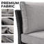 Melbourne Patio Wicker Chair with Removable Cushions