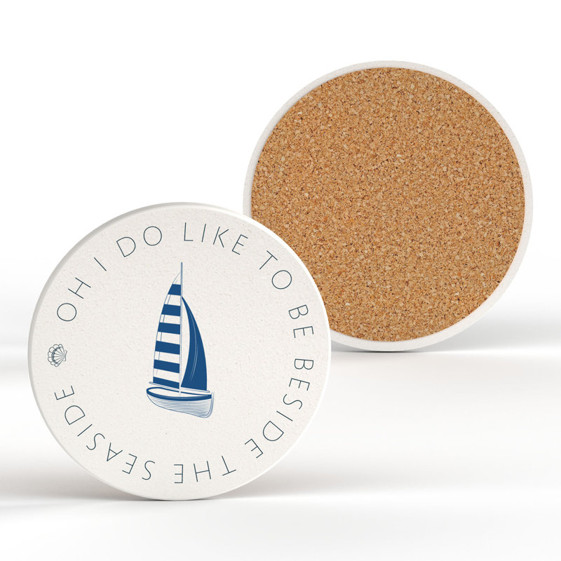 Ceramic Round 1 Piece Coaster