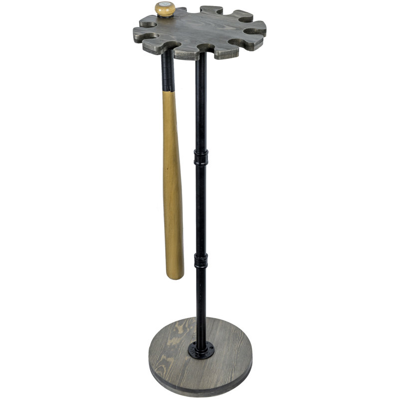 Solid Wood Freestanding Sports Rack