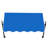Awntech New Orleans Acrylic Fabric Fixed Awning with Iron Spear Arms-28213133-111655853