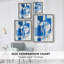 Reproduction encadrée ABSTRACT Series Cxxi - bois massif-567875898