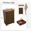 Commode 5 tiroirs 17,72 po Damarye-1014712336