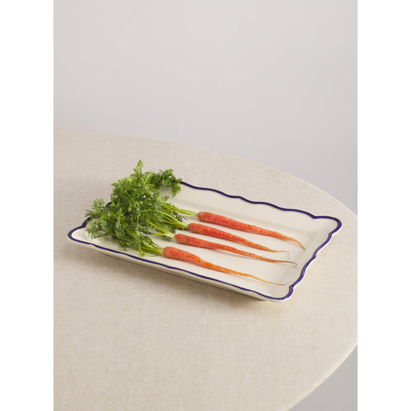 Jane Handpainted Rectangular Platter