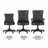 Huckins Vinyl Executive Chair-59797411-59797413