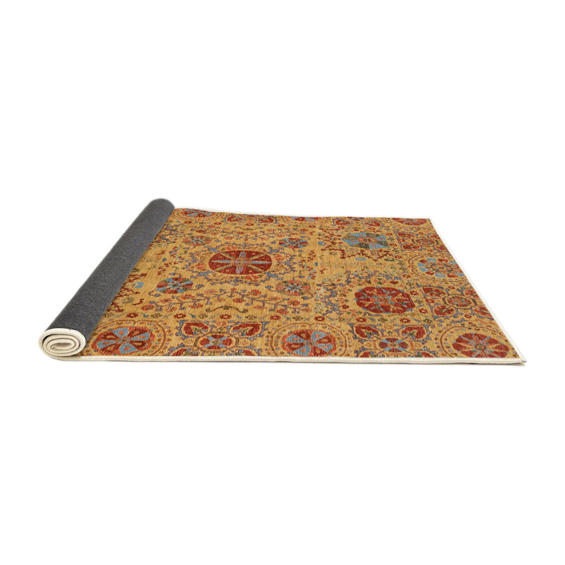 Tapis abstrait moderne 3796, Rond 8 pi