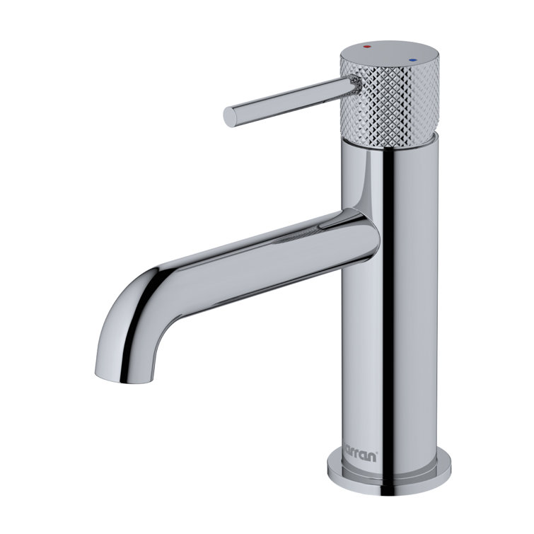 Single-Hole Single-handle Bathroom Faucet with Drain Assembly
