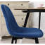 Chaises de salle à manger en tissu, ensemble de 4