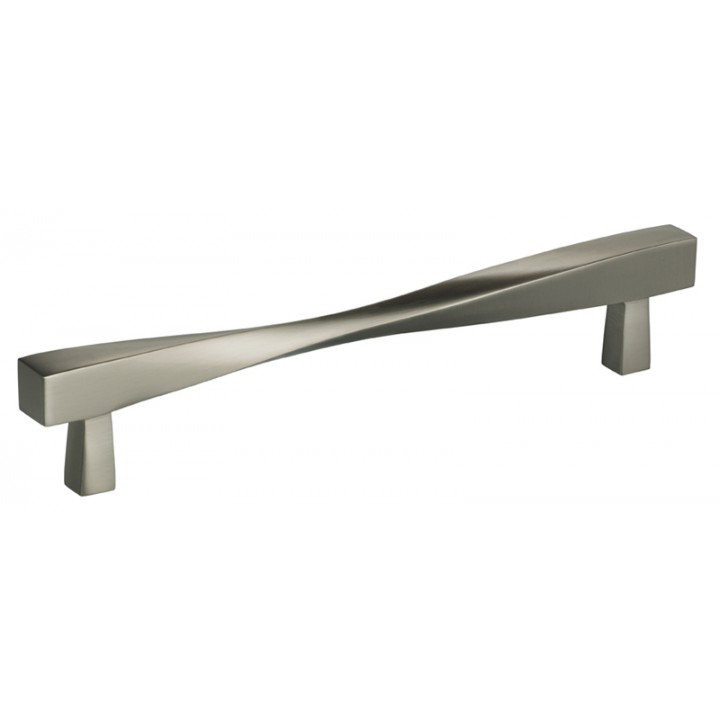 Poignée barre 6 5/8" center to central cabinet Ultima, Nickel satiné
