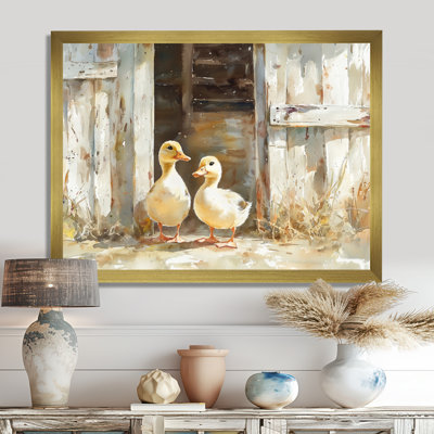 «Dreion Ducks Portrait At The Farm I - Duck», art mural