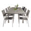 Jayesh 8 - Person Patio Dining Set with Extendable Rectangular Table-1985549546
