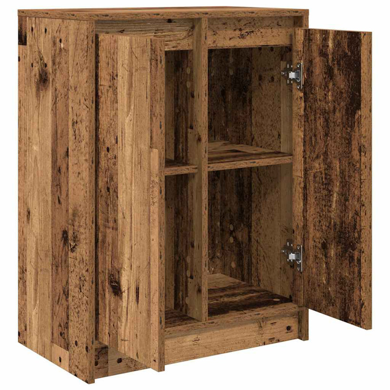 Sideboard 57X34x76 Cm Engineered Wood, Old Wood