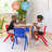 ECR4Kids Plastic School Stackable Chair, 12in, Classroom Furniture, 10-Piece-59601990