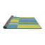 Tapis bleu ciel/bleu marine à motifs-746048669