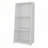White Bookcase with Three Shelf-173731210