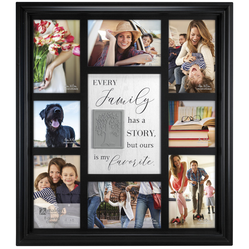 Black Matte Picture Frame