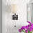 Addilyn Steel (accents) Armed Sconce-228368434