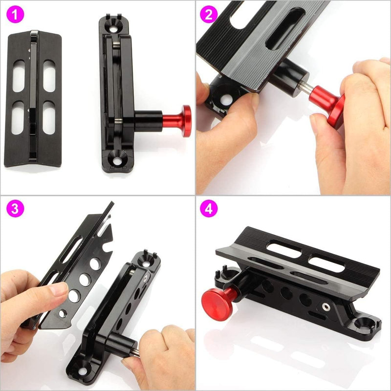 Adjustable Quick Release Fire Extinguisher Holder - Tool-Free Installation - Roll Bar Accessories