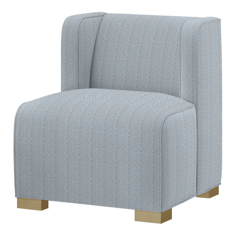 Fauteuil de chambre Joan, Dune, Perigold Posh Sky