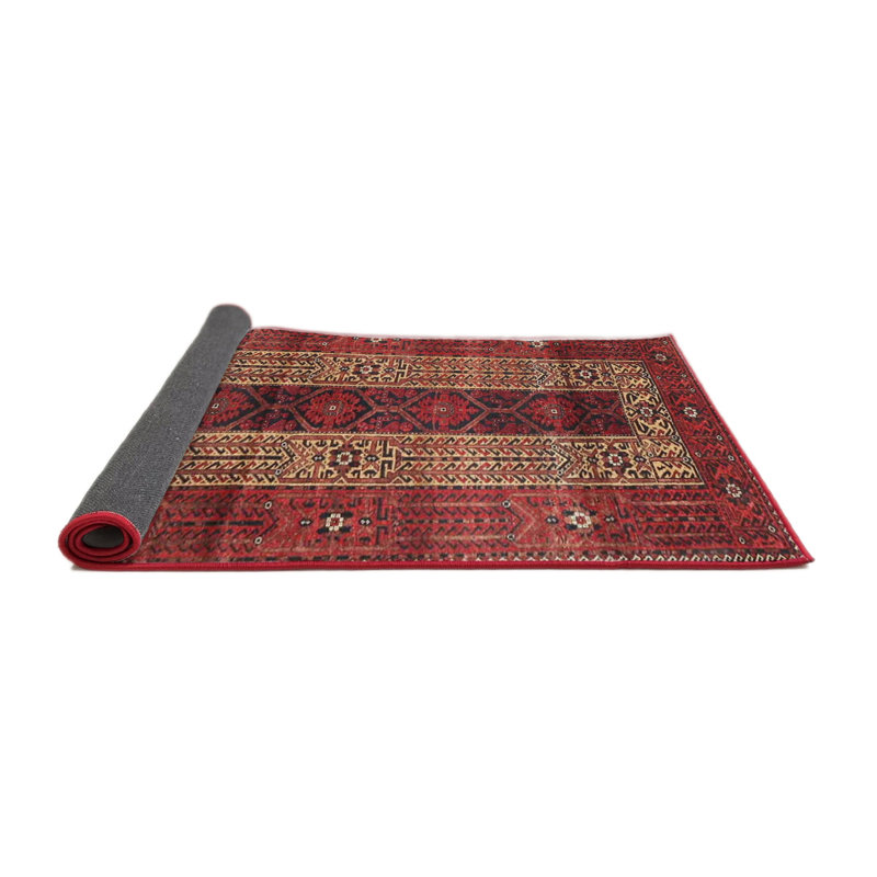 Marcourt Performance Oriental Indoor Rug, Square 5'