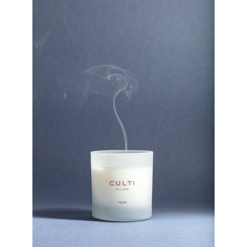 White Vase Candle - 270G, 9.52 oz Jar