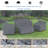 Waterproof Patio 4 Piece Set Covers for Outdoor Conversation Set-1566428461-1566428460