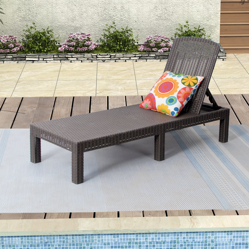 Chaise longue inclinable 74 po Machiel