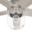 Ventilateur de plafond standard à 52 pales 52 po avec télécommande et ensemble d'éclairage inclus Xidane-97961566