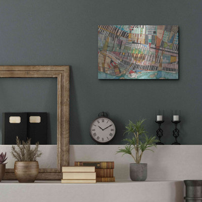 «Modern Map of Montreal» par Nikki Galapon, art mural en métal