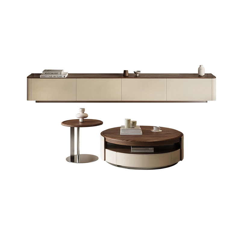 Modern TV Stand and Coffee Table Set
