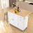 Sagrario Solid Wood Top Kitchen Island-838608096