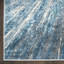 Tapis d'intérieur moderne bleu argenté 7 pi 10 po x 9 pi 10 po Ebern Designs Rhodes-761587767