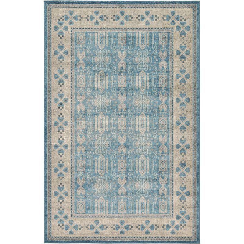 Tapis à motif oriental ciel Linz, Rectangle 2 pi x 3 pi